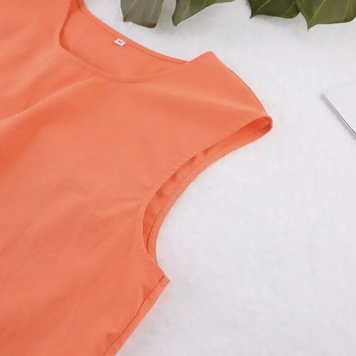 2023 Summer Women's Cotton Linen Pajama Set - Deals 4 you