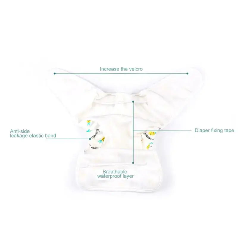 Waterproof Cotton Cartoon Diaper Pants for Newborns - Deals 4 you