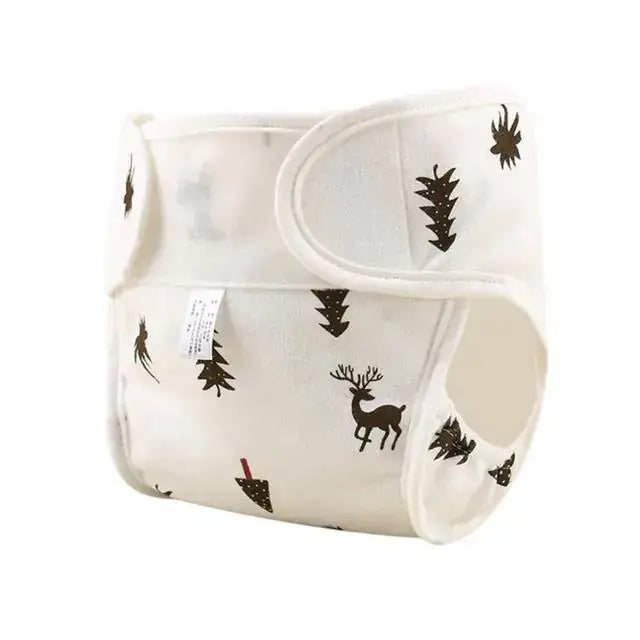 Waterproof Cotton Cartoon Diaper Pants for Newborns - Deals 4 you